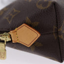 LOUIS VUITTON Monogram Pochette Cosmetic PM Pouch M43998 LV Auth 135746-9