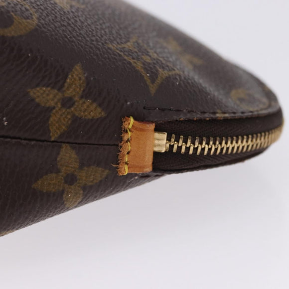LOUIS VUITTON Monogram Pochette Cosmetic PM Pouch M43998 LV Auth 135746