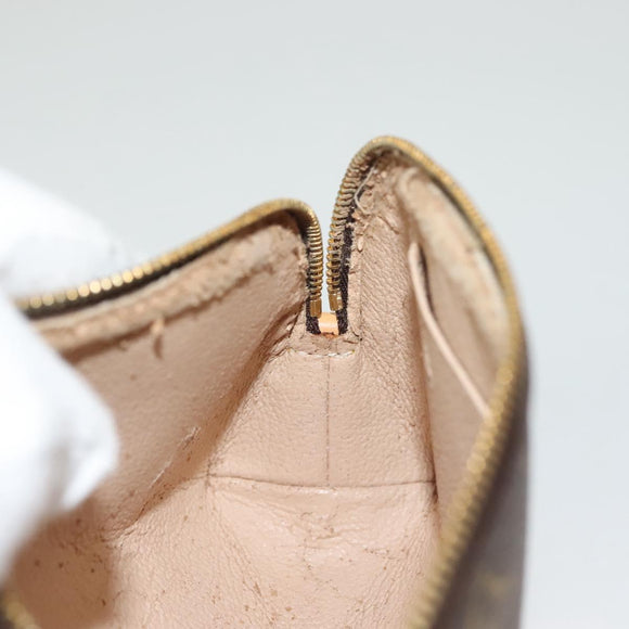 LOUIS VUITTON Monogram Pochette Cosmetic PM Pouch M43998 LV Auth 135746