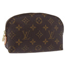 LOUIS VUITTON Monogram Pochette Cosmetic PM Pouch M43998 LV Auth 135746-1