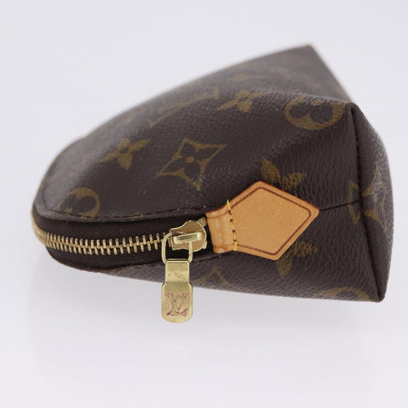 LOUIS VUITTON Monogram Pochette Cosmetic PM Pouch M43998 LV Auth 135746