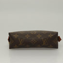 LOUIS VUITTON Monogram Pochette Cosmetic PM Pouch M43998 LV Auth 135746-6