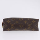 LOUIS VUITTON Monogram Pochette Cosmetic PM Pouch M43998 LV Auth 135746-6