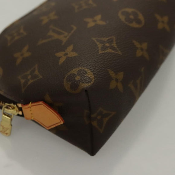 LOUIS VUITTON Monogram Pochette Cosmetic PM Pouch M43998 LV Auth 135746