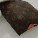 LOUIS VUITTON Monogram Pochette Cosmetic PM Pouch M43998 LV Auth 135746-14