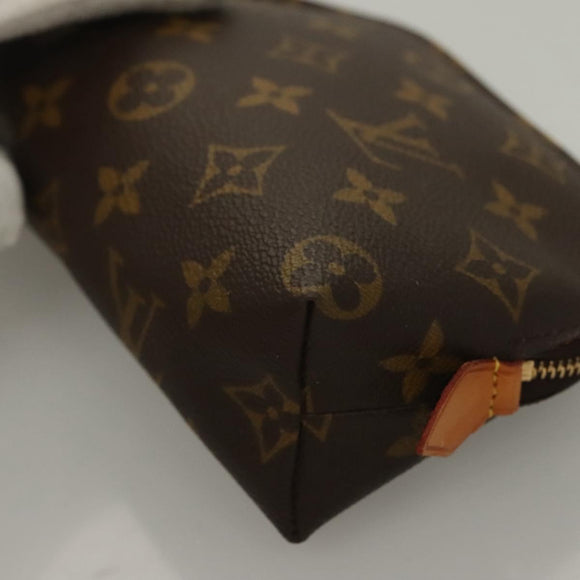 LOUIS VUITTON Monogram Pochette Cosmetic PM Pouch M43998 LV Auth 135746