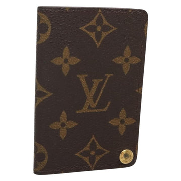 LOUIS VUITTON Monogram Porto Cartes Crdit Pression Card Case M60937 Auth 135749