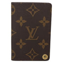 LOUIS VUITTON Monogram Porto Cartes Crdit Pression Card Case M60937 Auth 135749-13