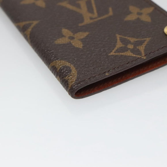 LOUIS VUITTON Monogram Porto Cartes Crdit Pression Card Case M60937 Auth 135749
