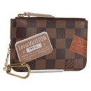 LOUIS VUITTON Damier Ebene Pochette Cree Coin Purse N63086 LV Auth 135756V-1