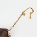 LOUIS VUITTON Damier Ebene Pochette Cree Coin Purse N63086 LV Auth 135756V-7