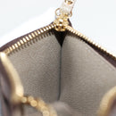 LOUIS VUITTON Damier Ebene Pochette Cree Coin Purse N63086 LV Auth 135756V-22