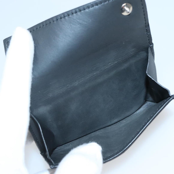 LOUIS VUITTON Monogram Eclipse Discovery Compact Wallet M67630 LV Auth 135759