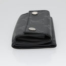 LOUIS VUITTON Monogram Eclipse Discovery Compact Wallet M67630 LV Auth 135759-5