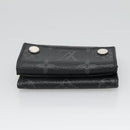 LOUIS VUITTON Monogram Eclipse Discovery Compact Wallet M67630 LV Auth 135759-6