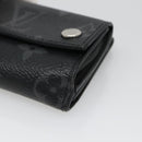 LOUIS VUITTON Monogram Eclipse Discovery Compact Wallet M67630 LV Auth 135759-8