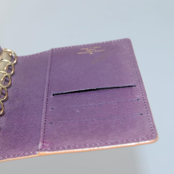 LOUIS VUITTON Epi Agenda PM Day Planner Cover Yellow R20059 LV Auth 135760