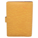 LOUIS VUITTON Epi Agenda PM Day Planner Cover Yellow R20059 LV Auth 135760-2