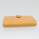 LOUIS VUITTON Epi Agenda PM Day Planner Cover Yellow R20059 LV Auth 135760-4