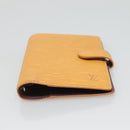 LOUIS VUITTON Epi Agenda PM Day Planner Cover Yellow R20059 LV Auth 135760-6