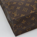 LOUIS VUITTON Monogram Sac Plat Hand Bag M51140 LV Auth 135768-14