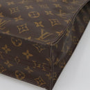 LOUIS VUITTON Monogram Sac Plat Hand Bag M51140 LV Auth 135768-15