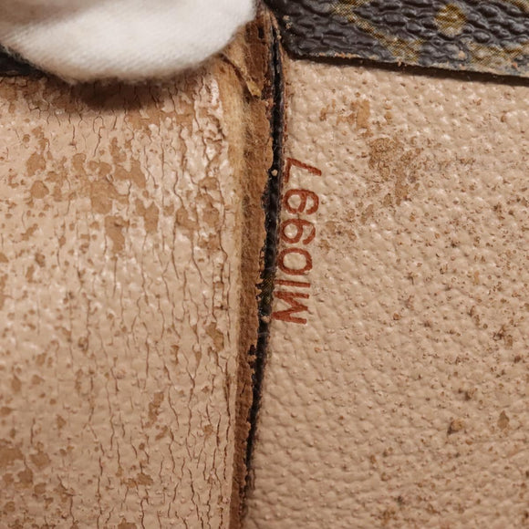 LOUIS VUITTON Monogram Sac Plat Hand Bag M51140 LV Auth 135768