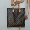 LOUIS VUITTON Monogram Sac Plat Hand Bag M51140 LV Auth 135768-19
