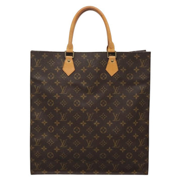 LOUIS VUITTON Monogram Sac Plat Hand Bag M51140 LV Auth 135768 - 0