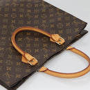 LOUIS VUITTON Monogram Sac Plat Hand Bag M51140 LV Auth 135768-6