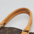 LOUIS VUITTON Monogram Sac Plat Hand Bag M51140 LV Auth 135768-8