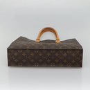 LOUIS VUITTON Monogram Sac Plat Hand Bag M51140 LV Auth 135768-5