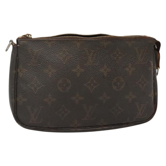 LOUIS VUITTON Monogram Pochette Accessoires Pouch M51980 LV Auth 135776