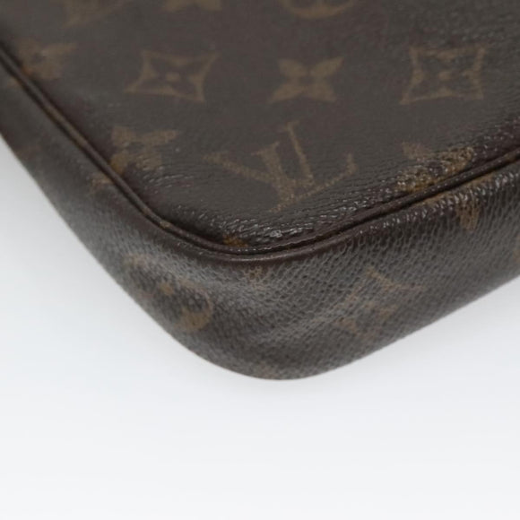 LOUIS VUITTON Monogram Pochette Accessoires Pouch M51980 LV Auth 135776