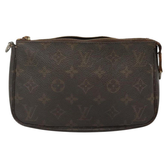 LOUIS VUITTON Monogram Pochette Accessoires Pouch M51980 LV Auth 135776