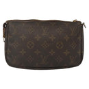 LOUIS VUITTON Monogram Pochette Accessoires Pouch M51980 LV Auth 135776-2