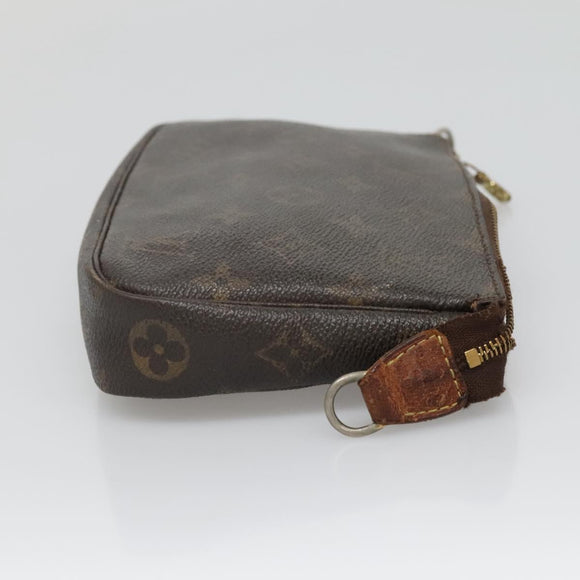 LOUIS VUITTON Monogram Pochette Accessoires Pouch M51980 LV Auth 135776