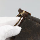 LOUIS VUITTON Monogram Pochette Accessoires Pouch M51980 LV Auth 135776-6