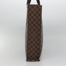 LOUIS VUITTON Damier Ebene Sac Plat Hand Bag N51140 LV Auth 135777-4