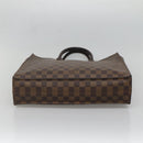 LOUIS VUITTON Damier Ebene Sac Plat Hand Bag N51140 LV Auth 135777-5