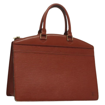 LOUIS VUITTON Epi Riviera Hand Bag Brown M48183 LV Auth 135782