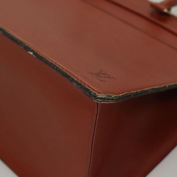 LOUIS VUITTON Epi Riviera Hand Bag Brown M48183 LV Auth 135782