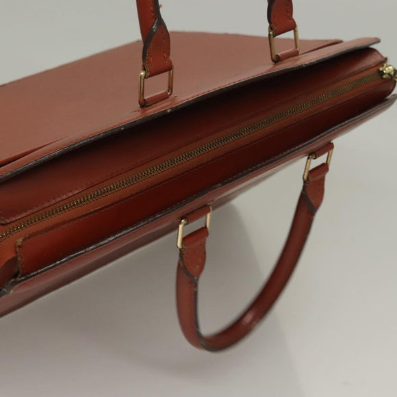 LOUIS VUITTON Epi Riviera Hand Bag Brown M48183 LV Auth 135782