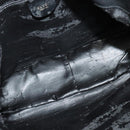 GUCCI Bamboo Hand Bag Leather 2way Black Gold 001 2123 1577 Auth 135785-17