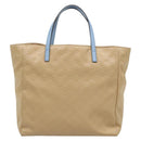 GUCCI GG Canvas Tote Bag Nylon Beige 282439 Auth 135786-2