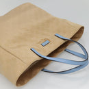 GUCCI GG Canvas Tote Bag Nylon Beige 282439 Auth 135786-6
