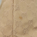 GUCCI GG Canvas Shoulder Bag Beige 001 3386 Auth 135789-9