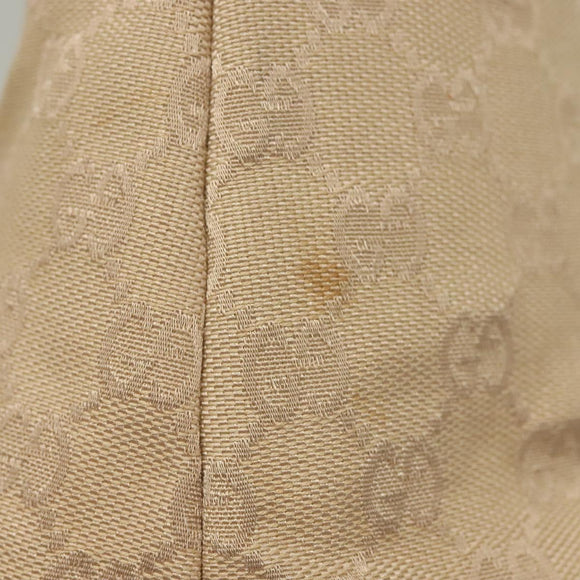 GUCCI GG Canvas Shoulder Bag Beige 001 3386 Auth 135789