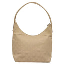 GUCCI GG Canvas Shoulder Bag Beige 001 3386 Auth 135789-2