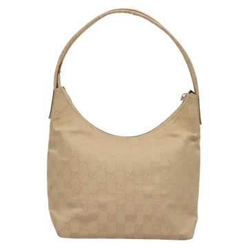 GUCCI GG Canvas Shoulder Bag Beige 001 3386 Auth 135789 - 0